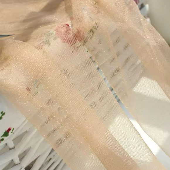 ✨SHIMMERING GLISTENING STOCKINGS PANTYHOSE NYLONS AVAILABLE IN 2 COLORS-NEW - Picture 3 of 6